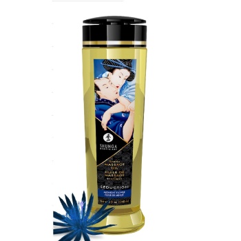 SHUNGA EROTIC MASSAGE OIL SEDUCTION MIDNIGHT FLOWER 240ML