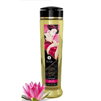 SHUNGA EROTIC MASSAGE OIL SWEET LOTUS 240ML