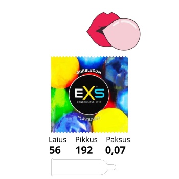 EXS BUBBLEGUM CONDOM 1TK.