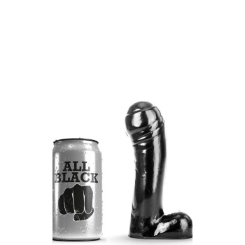 ALL BLACK DILDO 15CM