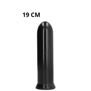 ALL BLACK DILDO 19CM