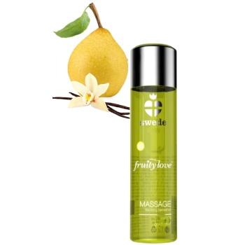 SWEDE WARMING MASSAGE LOTION Vanilla Gold Pear 120ml