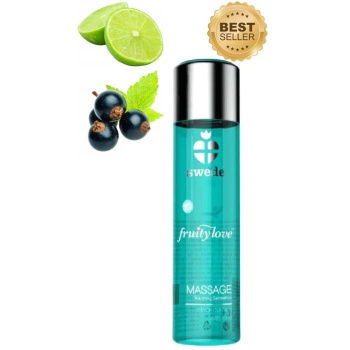 SWEDE WARMING MASSAGE OIL Black Currant Lime 120ml