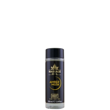 HOT MASSAGE OIL AMBER & MUSK 100 ML