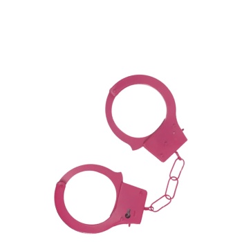 OUCH! METAL CUFFS PINK