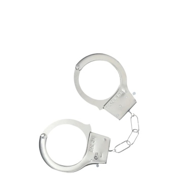 OUCH! METAL CUFFS SILVER
