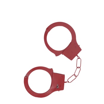 OUCH! METAL CUFFS RED