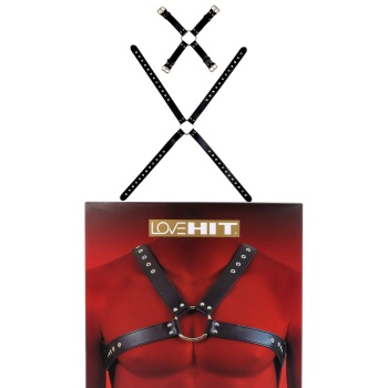 LOVEHIT MEN'S CHEST HARNESS MOD. 3