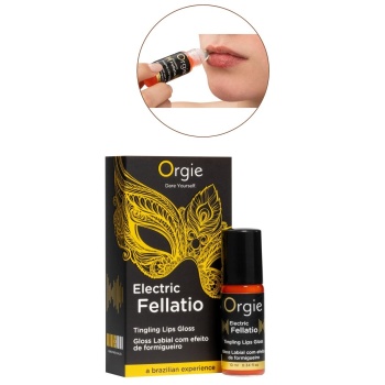 ORGIE VIBRATING LIP GLOSS FOR KISSING&ORAL SEX – lvl 6 - 15ml
