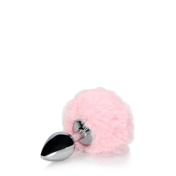BUNNY TAIL PINK - METAL PLUG