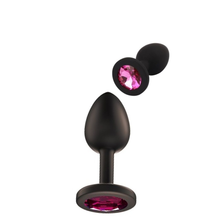 SENUELO RED CRYSTAL ANAL PLUG MEDIUM SENUELO RED CRYSTAL ANAL PLUG MEDIUM