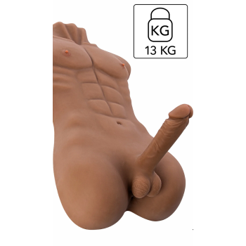 DUDE, FUCK ME! REALISTIC MALE TORSO 13kg