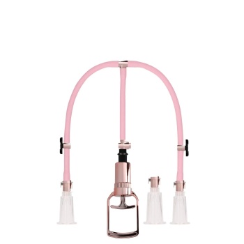 PUMPED CLITORAL & NIPPLE PUMP SET MEDIUM