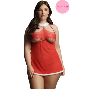 MERRY BABYDOLL PLUS SIZE