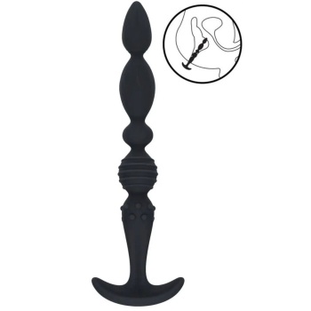 MULTI TEXTURED SILICONE FLARED ANAL