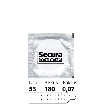 SECURA EXTRA FUN CONDOM 1 PCS