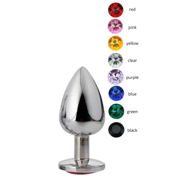 CRYSTAL ANAL PLUG ROUND L