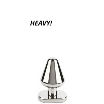 HEAVY STEEL BUTT PLUG S