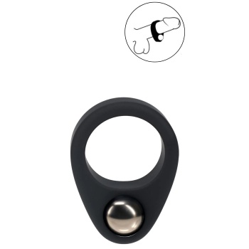 LIQUID SILICONE SINGLE WEIGHTED BALL COCKRING