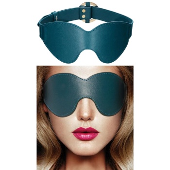 LUXURY EYE MASK DARK GREEN