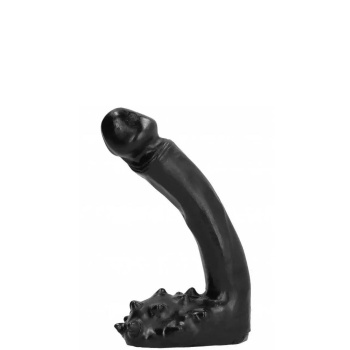 ALL BLACK - DILDO REALISTIC 19 CM