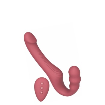 STRAPLESS STRAP-ON VIBRATOR