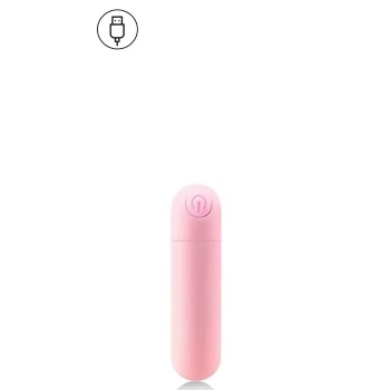 VIBRATING BULLET 10 VIBRATIONS ROSE USB
