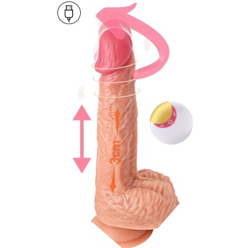 THRUSTING,VIBRATING DILDO REMOTE CONTROL