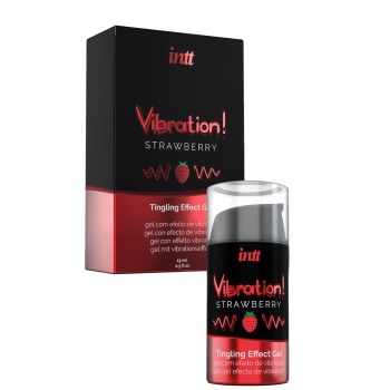 VIBRATION! STRAWBERRYTINGLING EFFECT GEL 15ML