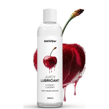 SATISFYER LUBRICANT CHEEKY CHERRY 300 ML