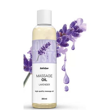 SATISFYER MASSAGE OIL LAVENDER 250 ML
