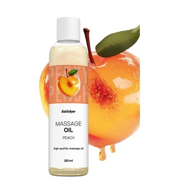 SATISFYER MASSAGE OIL PEACH 250 ML