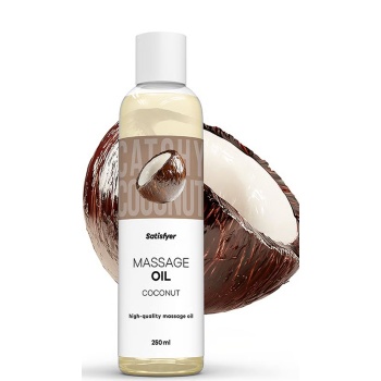 SATISFYER MASSAGE OIL COCONUT 250 ML