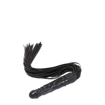 DILDO HANDLE FLOGGER BLACK