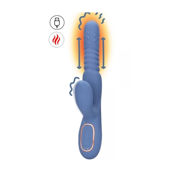 LOVELINE WARMING, ROTATING BEADS AND THRUSTING VIBRATOR