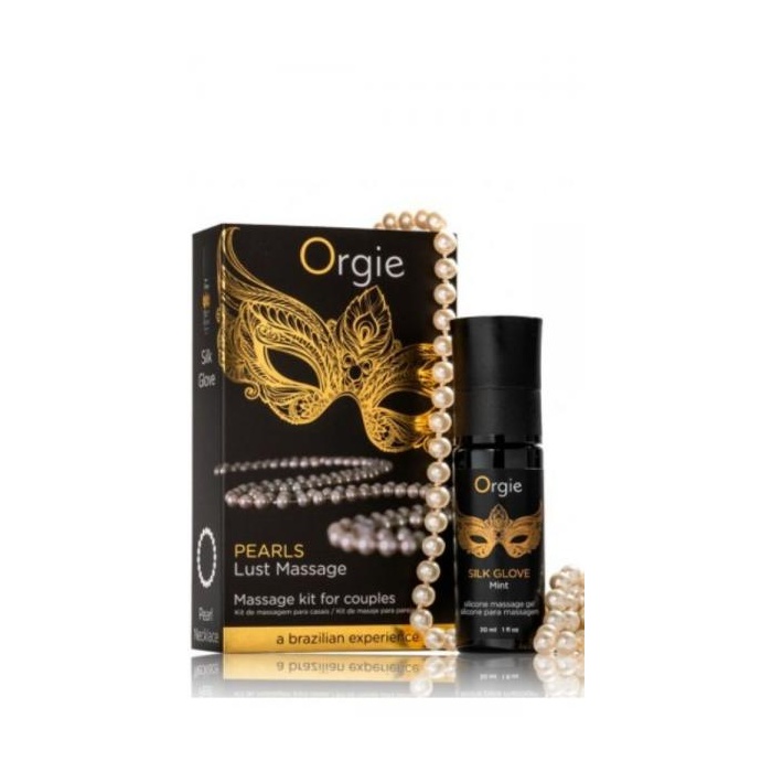 ORGIE PEARLS LUST EROTIC MASSAGE KIT