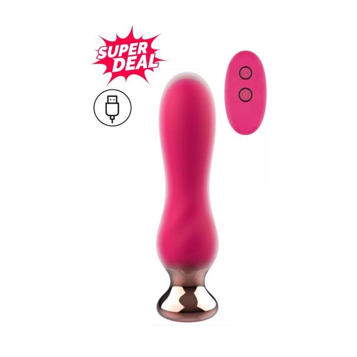 THE ELEGANT BUTTPLUG VIBR. REMOTE CONTROL