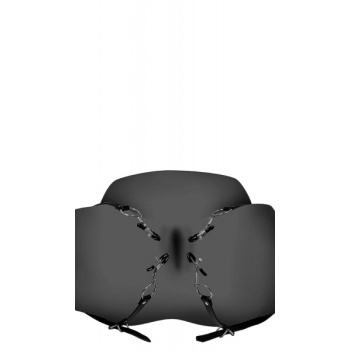 LABIA SPREADER WITH CLAMPS