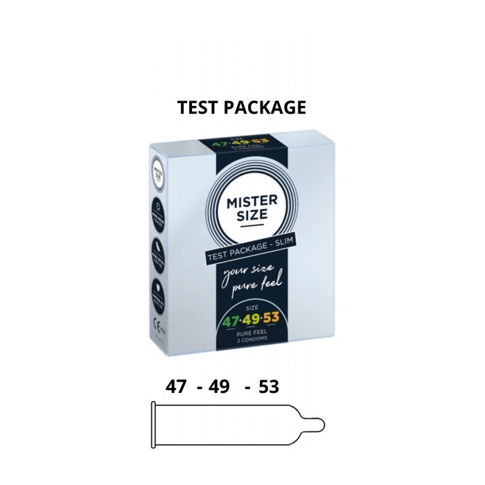 MISTER SIZE SLIM TEST PACKAGE 47-49-53