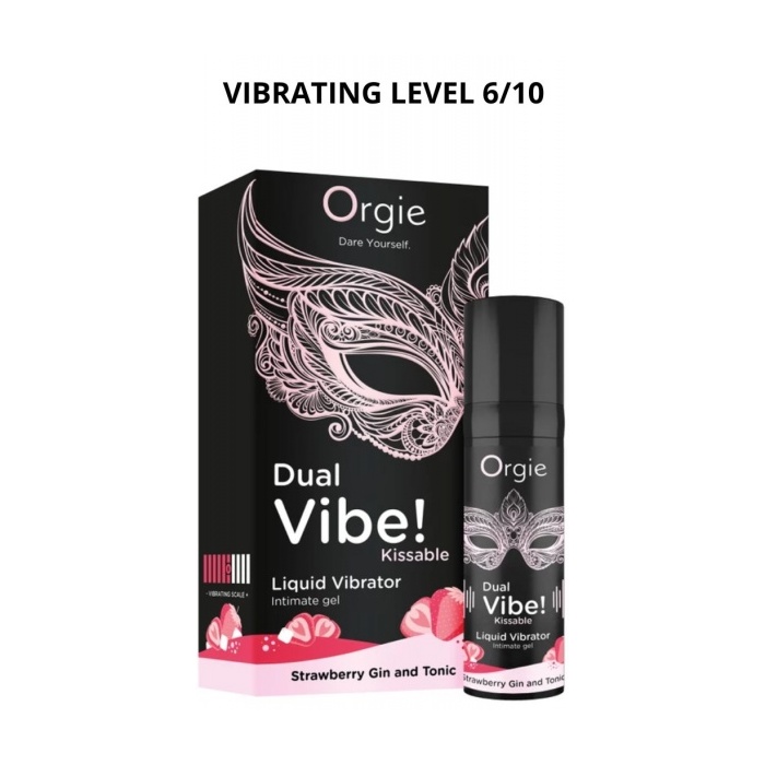 ORGIE DUAL VIBE! STRAWBERRY GIN TONIC – lvl 6 – 15ml