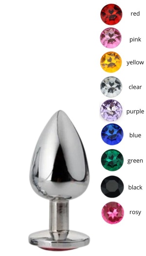 CRYSTAL ANAL PLUG ROUND M