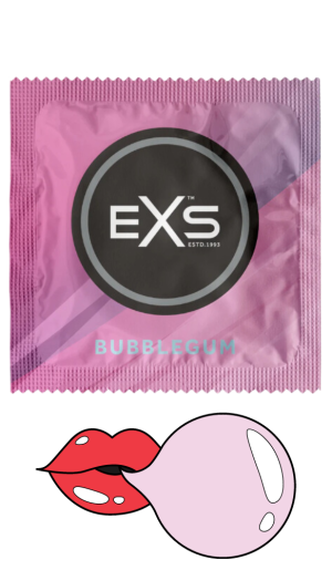 EXS MIXED FLAVOURED CONDOMS 12 TK.