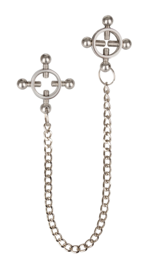 4 POINT NIPPLE PRESS WITH CHAIN