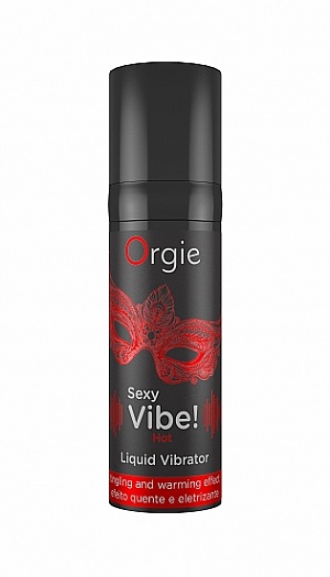ORGIE SEXY VIBE! HOT LIQUID VIBRATOR – lvl 8 – 15ml