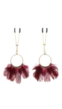 TWEEZERS WITH FEATHERS