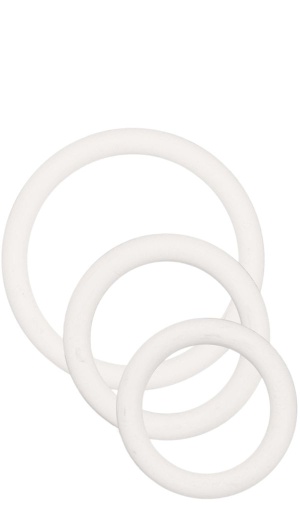 RUBBER RING WHITE SET 3 PCS