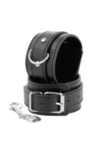 DARKNESS BLACK ADJUSTABLE CUFFS WITH DOUBLE REINFORCEMENT TAPE