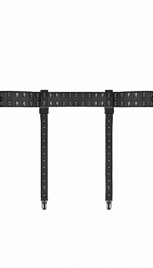 GARTER BELT WITH SKULLS