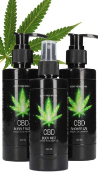 CBD BATH AND SHOWER CARE SET 