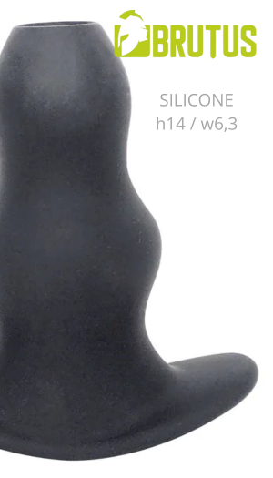 BRUTUS ERGO BUM - SILICONE TUNNEL PLUG XL